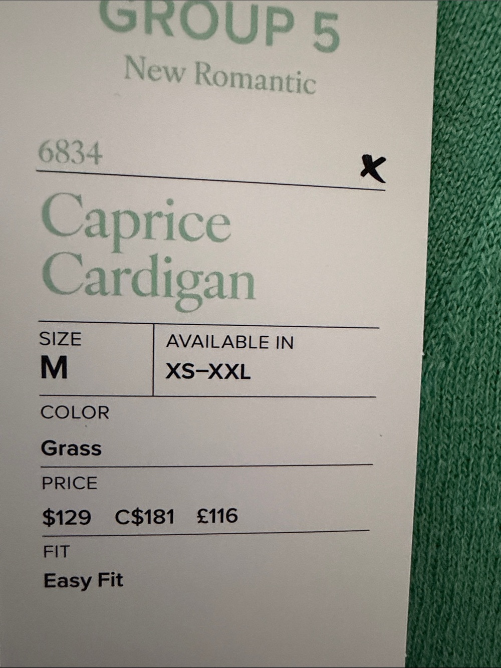 Cabi Caprice Cardigan size Medium - Picture 10 of 11